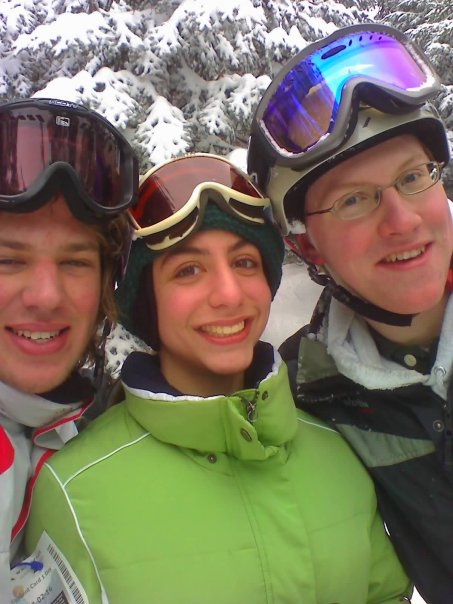 Corey, Pat, and Liz at Hunter--What a great day! image